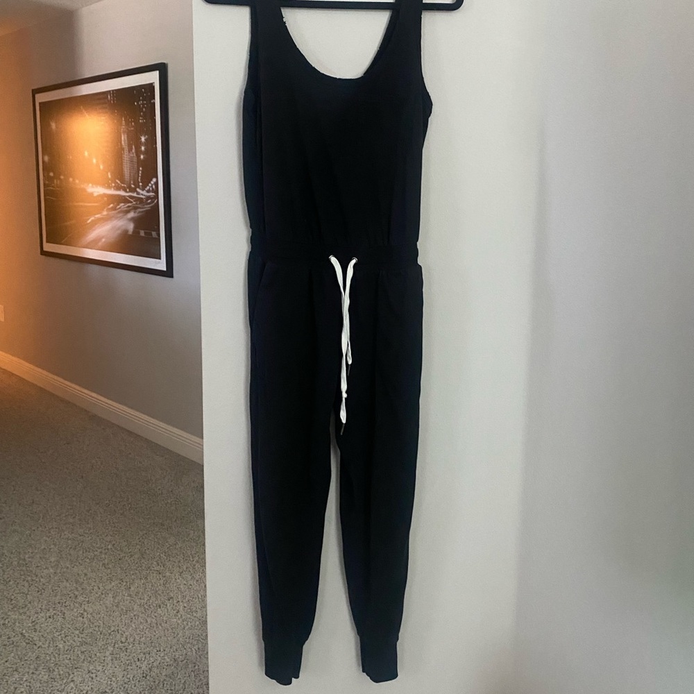 n: Philanthropy jumpsuit with drawstring waist-size XS